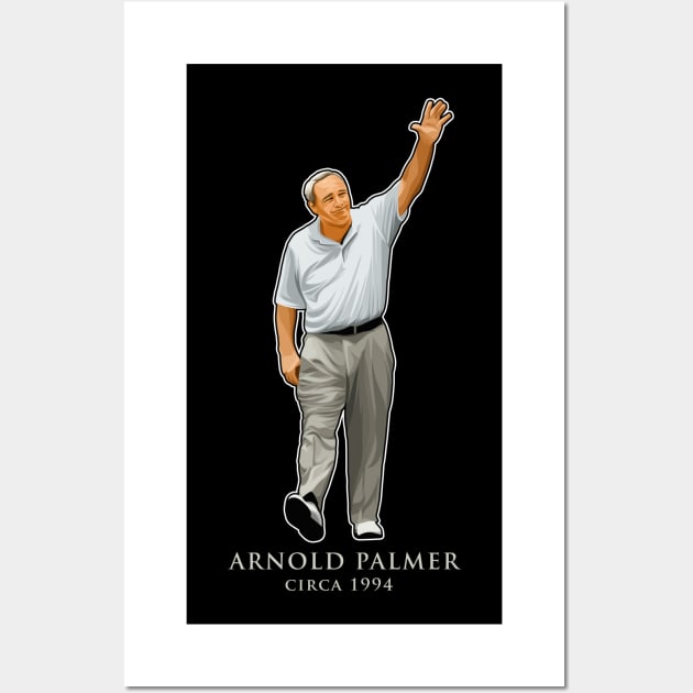 Arnold Palmer Golf Circa 1994 Wall Art by RunAndGow